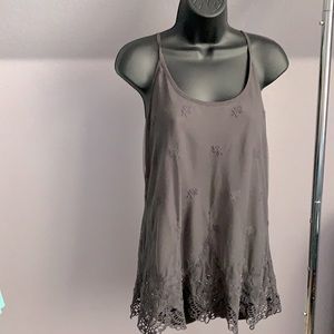 Large BKE Boutique beaded top